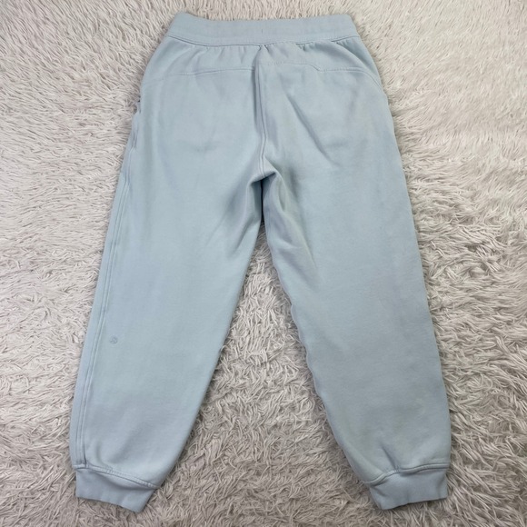 Lululemon Pants Womens 8 Blue Scuba High Rise Jogger 7/8 Length Sweatpants - Picture 4 of 10